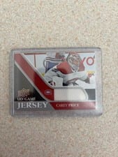 2020-21 Upper Deck UD Game Jersey Carey Price #GJ-CP card