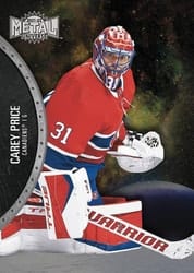 2021-22 SkyBox Metal Universe Base Set Carey Price #60 card