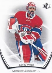 2021-22 SP Base Set Carey Price #4 card