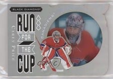 2021-22 Upper Deck Black Diamond Run for the Cup Carey Price #RUN-CP card