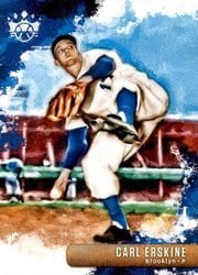 2019 Panini Diamond Kings Base Set Carl Erskine #18 card