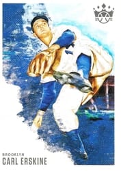 2020 Panini Diamond Kings Base Set Carl Erskine #24 card