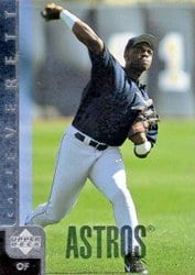 1998 Upper Deck Base Set Carl Everett #684 card