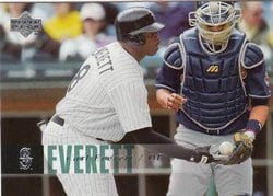 2006 Upper Deck Base Set Carl Everett #107 card