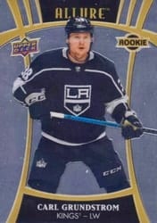 2019-20 Upper Deck Allure Base Set Carl Grundstrom #135 card