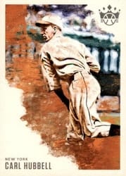 2020 Panini Diamond Kings Base Set Carl Hubbell #19 card