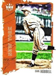 2021 Panini Diamond Kings Base Set Carl Hubbell #105 card