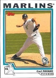 2004 Topps Base Set Carl Pavano #48 card