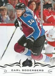 2018-19 Upper Deck Base Set Carl Soderberg #48 card