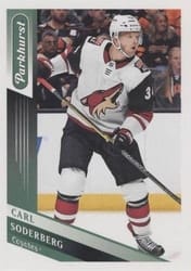 2019-20 Parkhurst Base Set Carl Soderberg #225 card