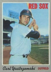 1970 Topps Base Set Carl Yastrzemski #10 card