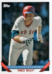 2019 Topps Archives Base Set Carl Yastrzemski #206 card
