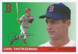 2020 Topps Archives Base Set Carl Yastrzemski #60 card