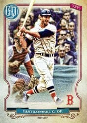 2020 Topps Gypsy Queen Base Set Carl Yastrzemski #306 card