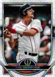 2021 Topps Tribute Base Set Carl Yastrzemski #78 card