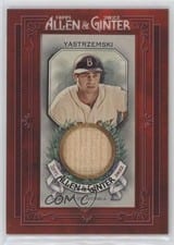 2022 Topps Allen & Ginter Framed Mini Relics Carl Yastrzemski #MFR-CY card