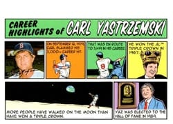2022 Topps Heritage 1973 Topps Comics Carl Yastrzemski #73TC-40