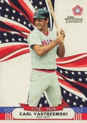 2025 Topps Heritage Bicentennial Stars Carl Yastrzemski #BS-9 card