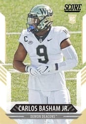 2021 Score Base Set Carlos Basham Jr. #347 card