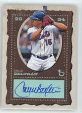 2024 Topps Brooklyn Collection Autographs Carlos Beltrán #AC-CBE card