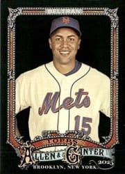 2025 Topps Allen & Ginter X Base Set Carlos Beltran #153 card