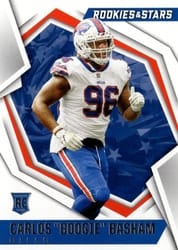 2021 Panini Rookies & Stars Base Set Carlos "Boogie" Basham #193 card