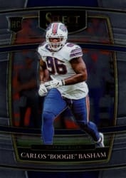2021 Panini Select Base Set Carlos "Boogie" Basham #92 card