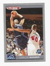 2004-05 Topps Total Base Set Carlos Boozer #51 card