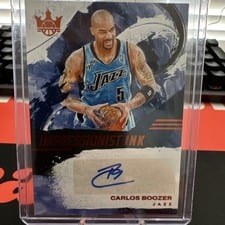 2024 Panini Court Kings Impressionist Ink Carlos Boozer #II-BOO card