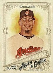 2018 Topps Allen & Ginter Base Set Carlos Carrasco #342 card