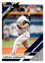 2019 Donruss Base Set Carlos Carrasco #151 card