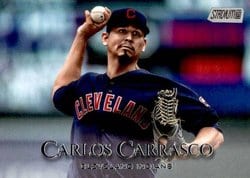 2019 Stadium Club Base Set Carlos Carrasco #37 card