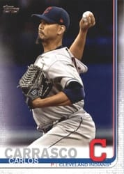 2019 Topps Base Set Carlos Carrasco #501 card