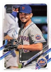 2021 Topps Base Set Carlos Carrasco #655 card