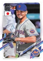 2021 Topps Japan Edition Base Set Carlos Carrasco #113 card