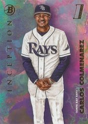 2021 Bowman Inception Base Set Carlos Colmenarez #97 card