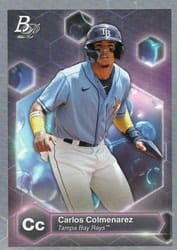 2022 Bowman Platinum Precious Elements Carlos Colmenarez #PE-12 card