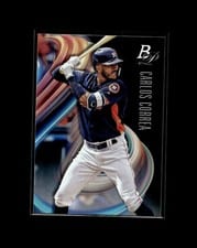 2018 Bowman Platinum Carlos Correa #11 card