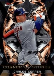 2018 Finest Cornerstones Carlos Correa #FC-CC card
