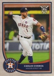 2018 Topps Big League Base Set Carlos Correa #200 card