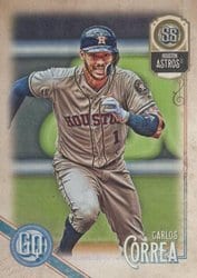 2018 Topps Gypsy Queen Base Set Carlos Correa #25 card