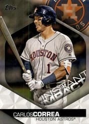 2018 Topps Instant Impact Carlos Correa #II-21 card