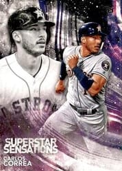 2018 Topps Superstar Sensations Carlos Correa #SSS-5 card