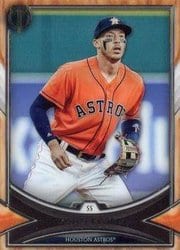 2018 Topps Tribute Base Set Carlos Correa #28 card