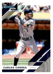 2019 Donruss Base Set Carlos Correa #78 card