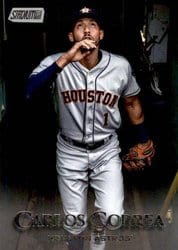 2019 Stadium Club Base Set Carlos Correa #30 card