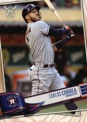 2019 Topps Big League Base Set Carlos Correa #91 card