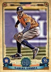 2019 Topps Gypsy Queen Base Set Carlos Correa #63 card