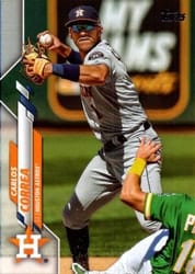 2020 Topps Base Set Carlos Correa #349 card