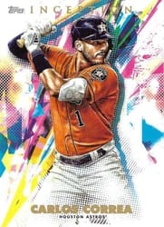 2020 Topps Inception Base Set Carlos Correa #6 card
